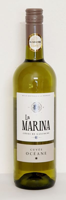 2023er LA MARINA Blanc IGP Côtes de Gascogne 0,75 l 2023er LA MARINA Blanc IGP Côtes de Gascogne 0,75 l