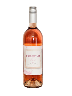 2024er PRIMITIVO Rosé Puglia IGP trocken 0,75 l 2024er PRIMITIVO Rosé Puglia IGP trocken 0,75 l