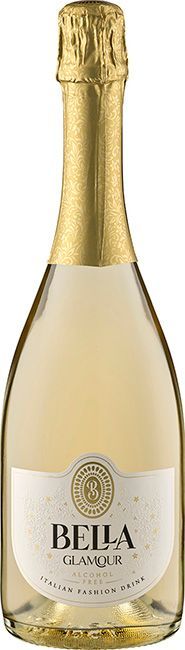 SEKT SEKT "Bella Glamour" Bianco 0,75 l alkoholfrei 0,00%