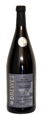 2023er BLAUER SPÄTBURGUNDER Deutscher Qualitätswein Württemberg feinherb 1,0 l