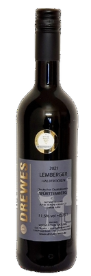 2022er LEMBERGER Deutscher Qualitätswein Württemberg halbtrocken 0,75 l