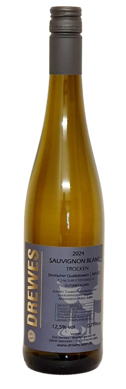 2024er SAUVIGNON BLANC Deutscher Qualitätswein Nahe trocken 0,75 l
