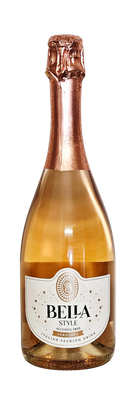 SEKT SEKT "Bella Style" Rosé 0,75 l alkoholfrei 0,00%