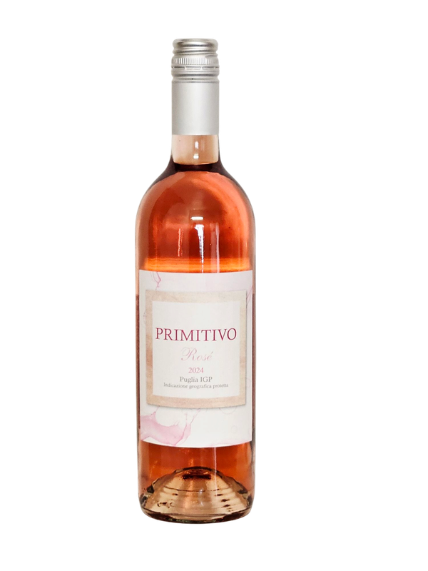 2024er PRIMITIVO Rosé Puglia IGP trocken 0,75 l 2024er PRIMITIVO Rosé Puglia IGP trocken 0,75 l