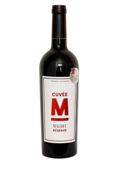 2023er MALBEC Réserve "Cuvée M" Rouge IGP trocken 0,75 l