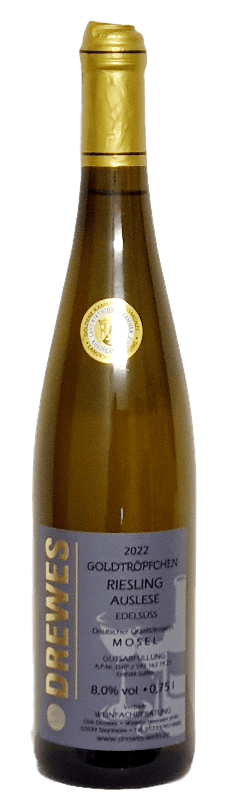 2023er RIESLING Auslese "Goldtröpfchen" Mosel edelsüß 0,75 l