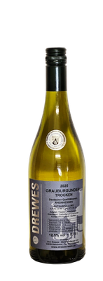 2025er GRAUBURGUNDER  Deutscher Qualitätswein Rheinhessen trocken 0,75 l