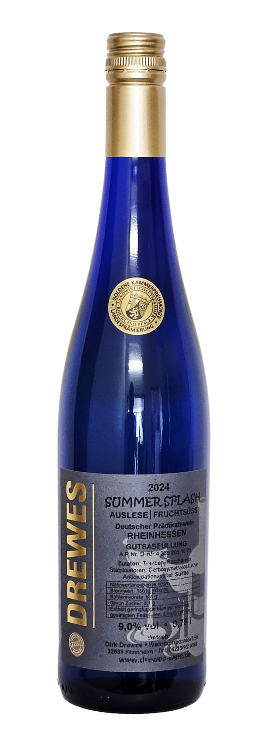 2024er SUMMER SPLASH Auslese Rheinhessen fruchtsüß 0,75 l