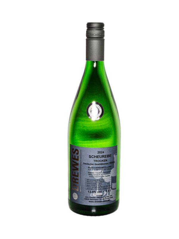 2025er SCHEUREBE Qualitätswein Nahe trocken 1,0 l 2025er SCHEUREBE Qualitätswein Nahe trocken 1,0 l