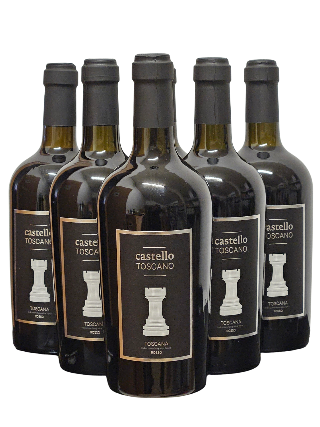 2022 CASTELLO TOSCANO Rosso IGT Toskana halbtrocken 0,75 l  #ANGEBOT FÜR 12 FLASCHEN#