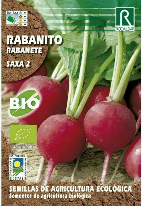 HORTALIZAS ECOLOGICAS RABANITO SAXA 2