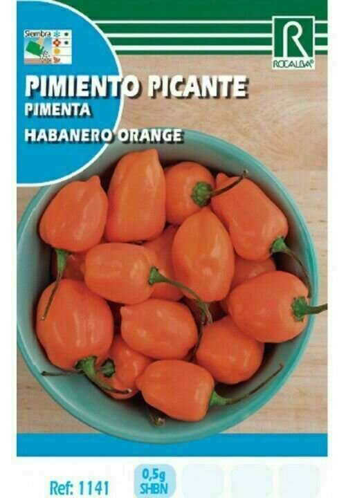 HORTALIZAS PIMIENTO PICANTE HABANERO ORANGE HORTALIZAS PIMIENTO PICANTE HABANERO ORANGE
