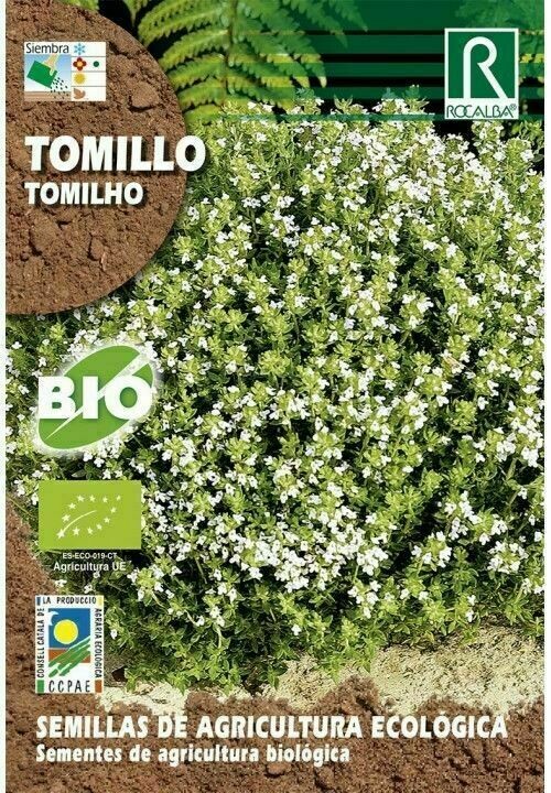 HORTALIZAS ECOLOGICAS TOMILLO