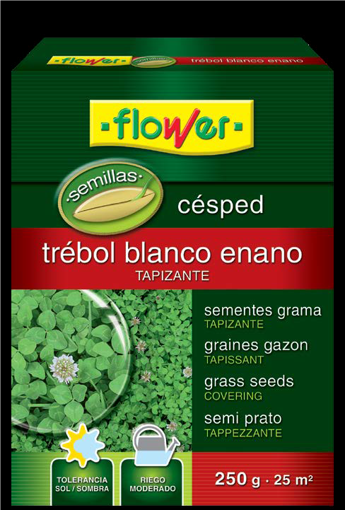 SEMILLAS CESPED TREBOL ENANO BLAN 250GR