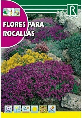 FLORES SEMILLAS EN MEZCLA PARA ROCALLA