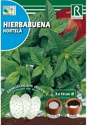 HORTALIZAS DISCO HIERBABUENA(Mentha spicata)