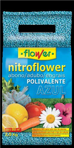 ABONO NITROFLOWER AZUL 2.5KG