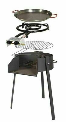 KIT BARBACOA CUADR.50X40 CMS.(C/QUEMA+PA
