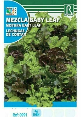 HORTALIZAS MEZCLA BABY LEAF-LECHUGAS DE CORTAR