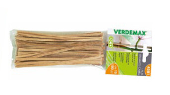 Alambre recubierto PAPEL BIODEGRADABLE Cortado a 15 cm pack 100 Ud.