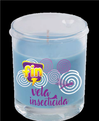 VELA INSECTICIDA VASO CRISTAL