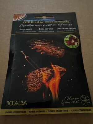 FLORES COMESTIBLES SEMILLAS ANTIRRINO