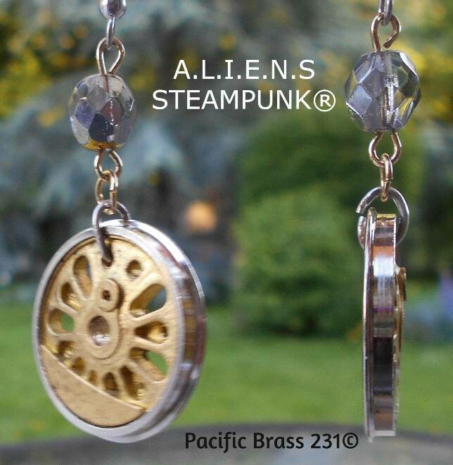 Fin de Série - Bijoux baroques Pacific Brass 231©