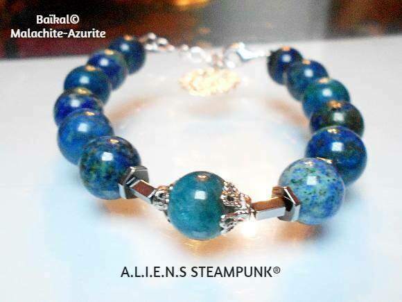 BP - Bracelets pierres naturelles  femme Baïkal©