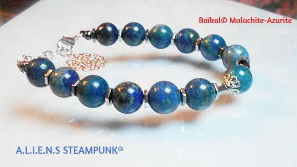 BP - Bracelets pierres naturelles  femme Baïkal©