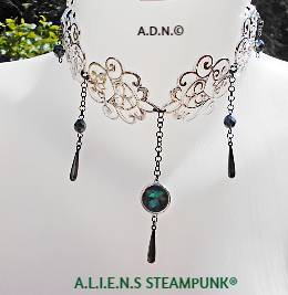 D-Collier femme artisanal A.D.N.©