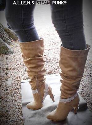 Bottes haut talon pour femmes 