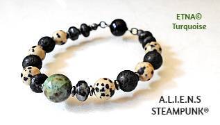 Collier pierres homme EtiK©