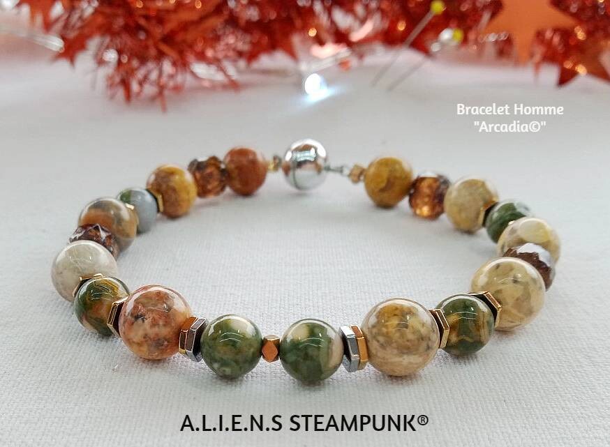BH - Bracelets fantaisie homme Arcadia©.