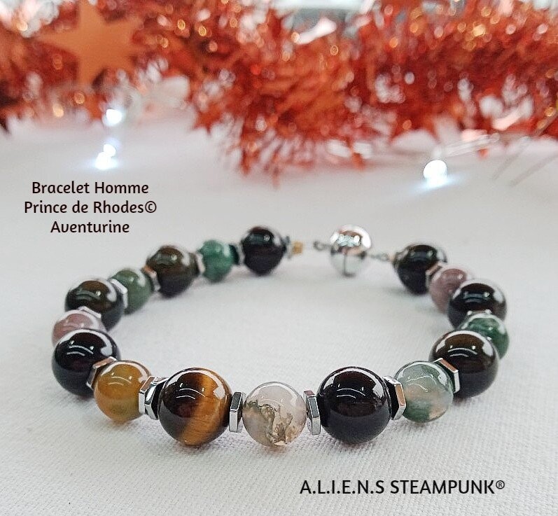 BH - Bracelets fantaisie homme  Princes de Rhodes© Aventurine.