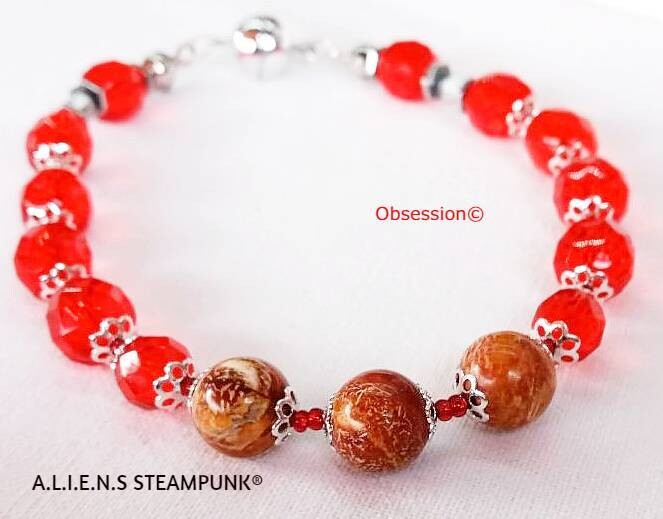 Bracciale donna in pietra "Obsession ©".