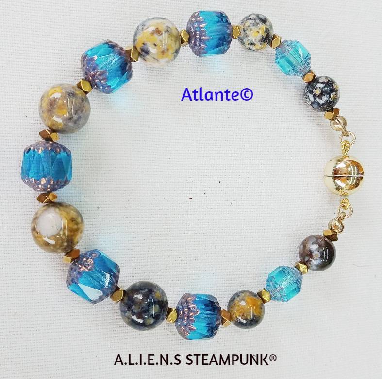 BP - Bracelets pierres naturelles femme  Atlante©