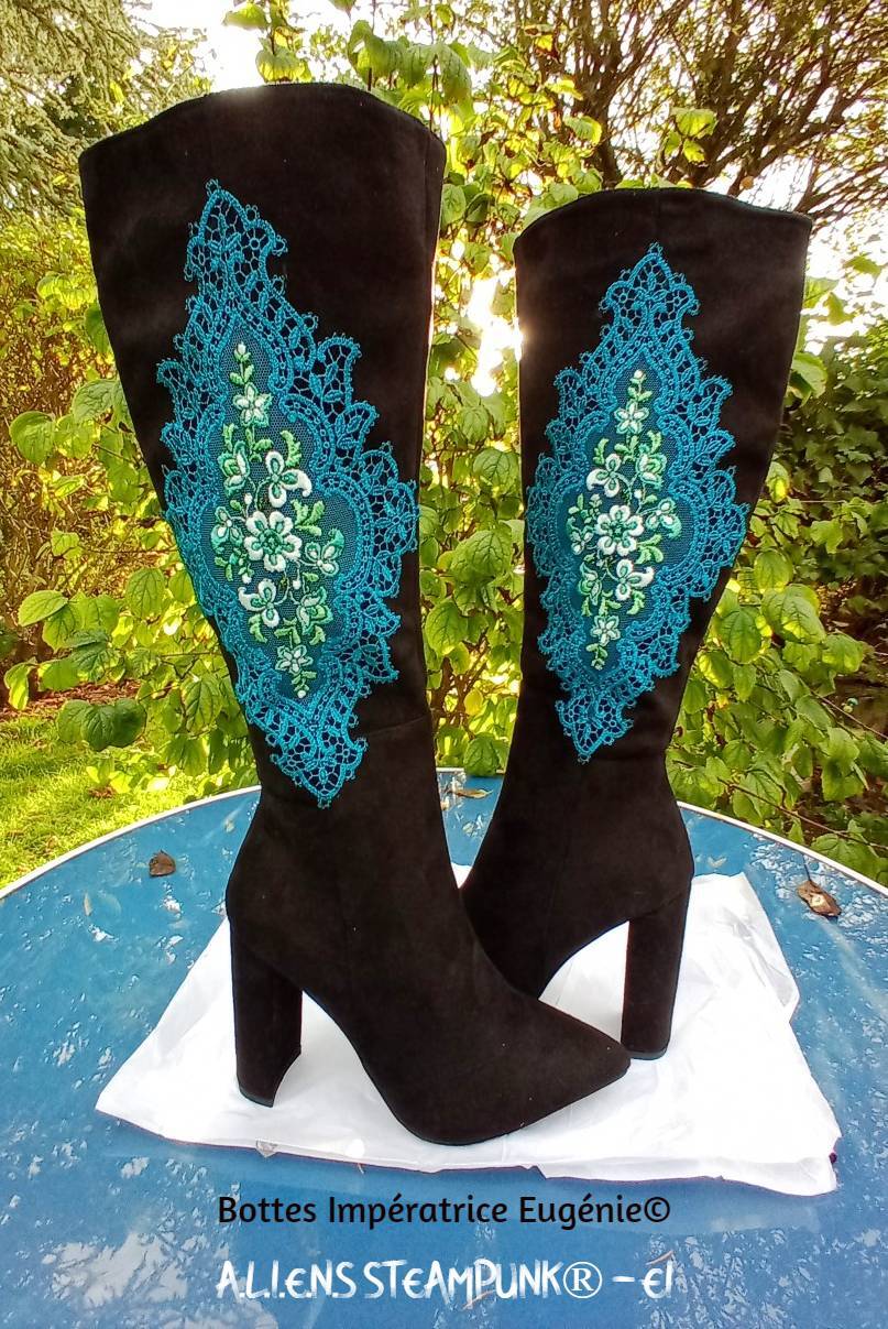 Bottes haut talon pour femmes - Impératrice Eugénie©