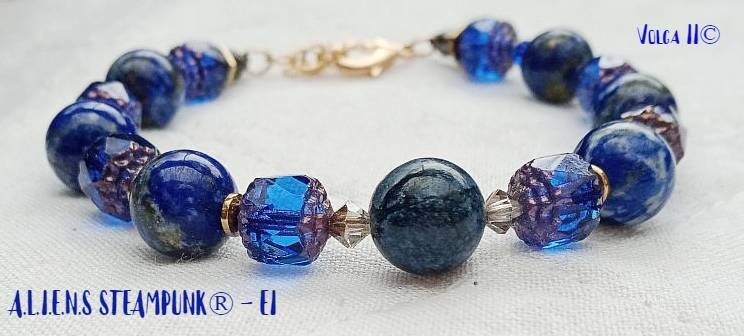 Bracelet femme en pierres " Volga II© "