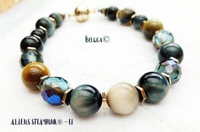 BH-Bracelets fantaisie homme Beluga©. (XXL)