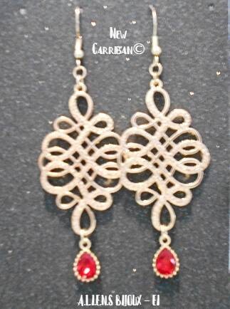Gioielli chic, orecchini, New Carriban©.