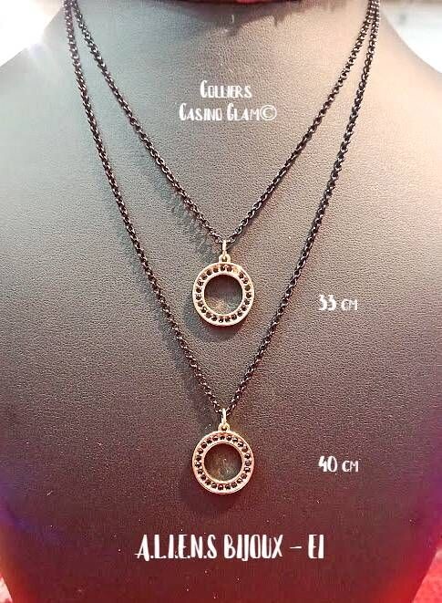 Bijoux sport chic, collier Casino Glam©