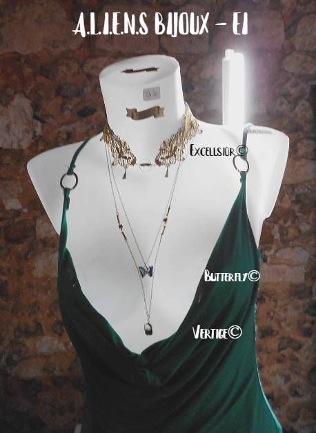 Bijoux sport chic, collier Vertige©