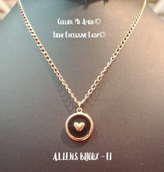 Bijoux sport chic,                    
collier Mi Amor©