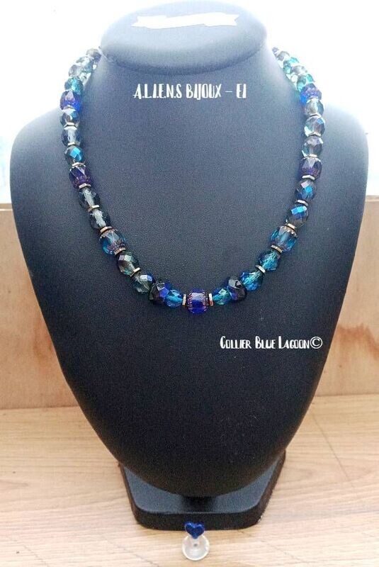 CF - Collier cristal femme  - Lockness II©.