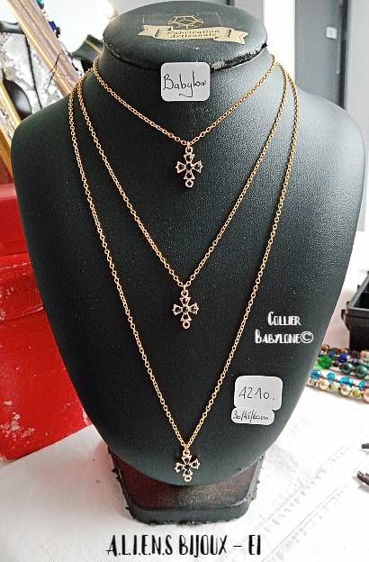 Bijoux sport chic, collier Babylone©