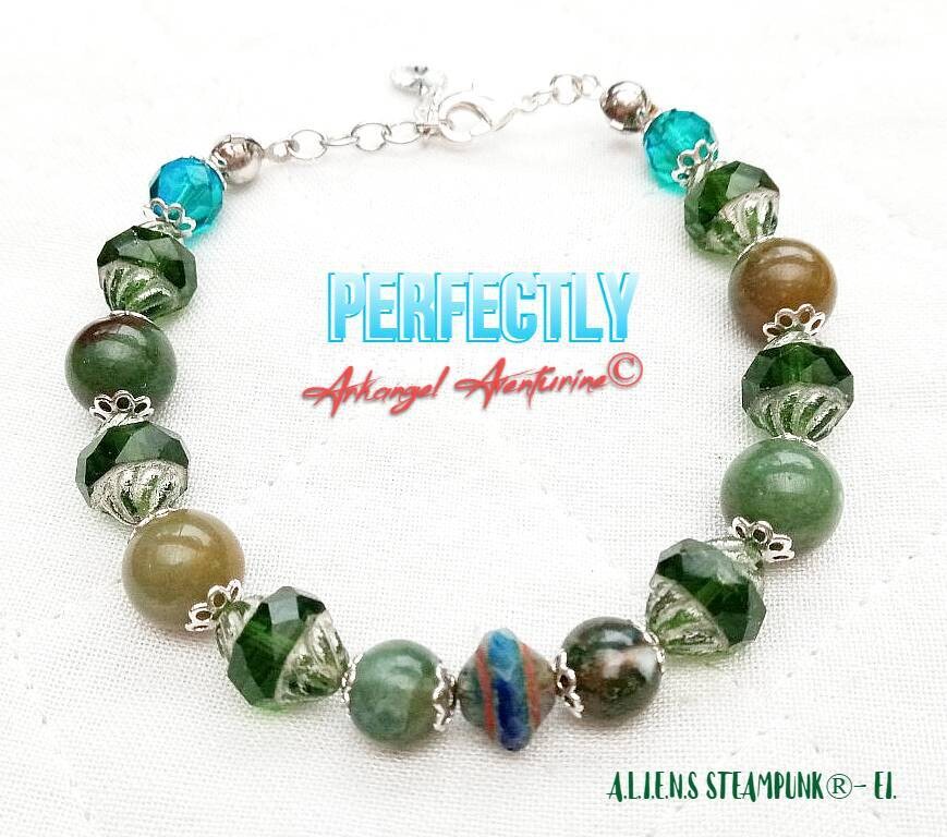 BP - Bracelets pierres naturelles  femme Arkangel©.