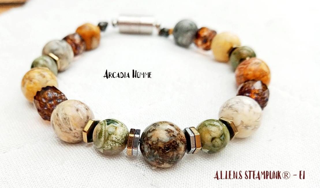 BH - Bracelets fantaisie homme Arcadia©.