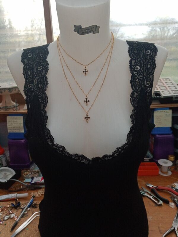 Bijoux sport chic, collier Babylone©