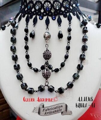 CF - Collier cristal femme - Aggripine©.