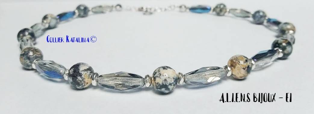 CP - Collier pierre naturelle femme  -  Oxymore©.